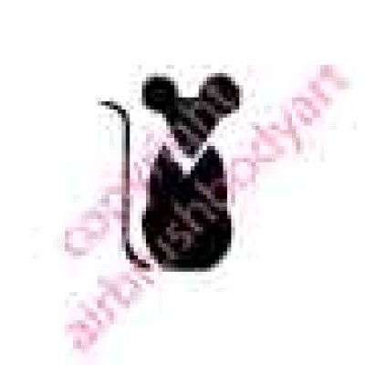 0214 mouse re-usable stencil